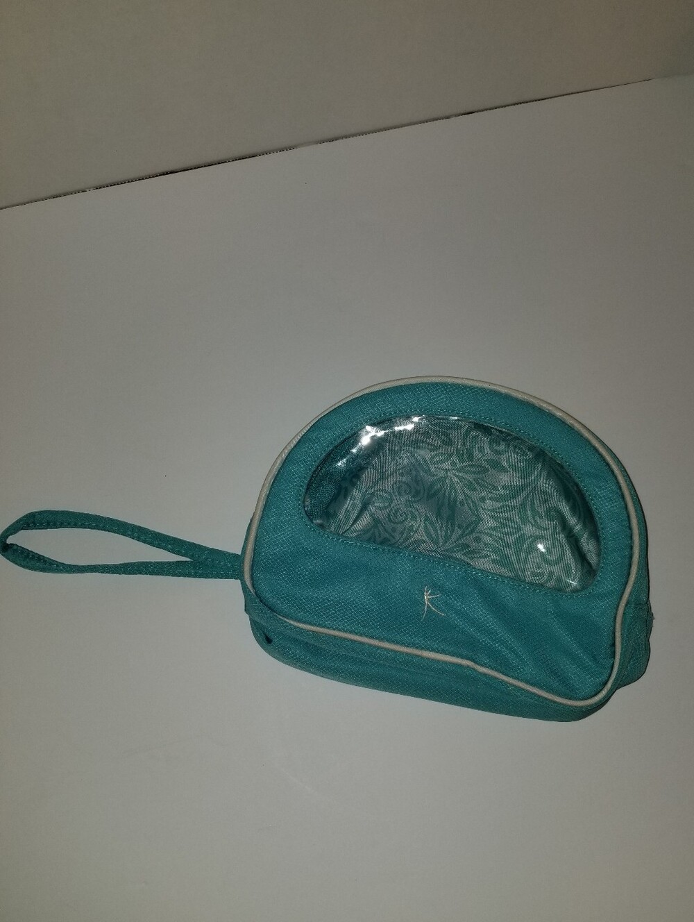 Turquoise Women’s Wristlet Cosmetic Pouch